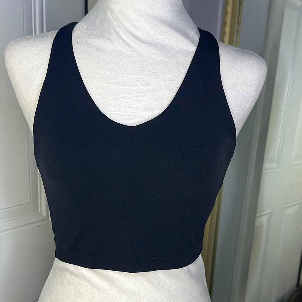 Splits59 Black Crop Top